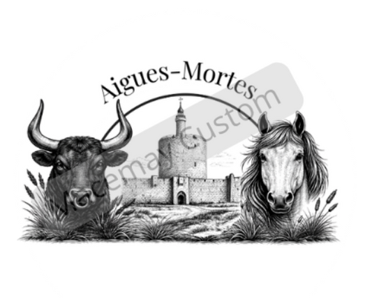 Autocollant Aigues-Mortes